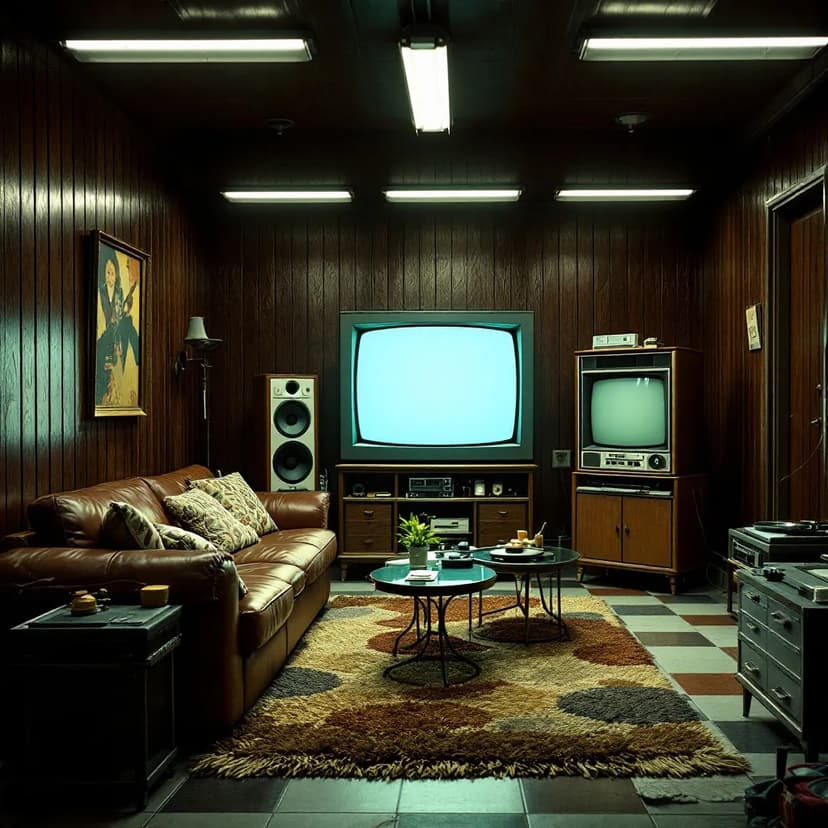 Before: 1980s Living Room Gets Modern Generation