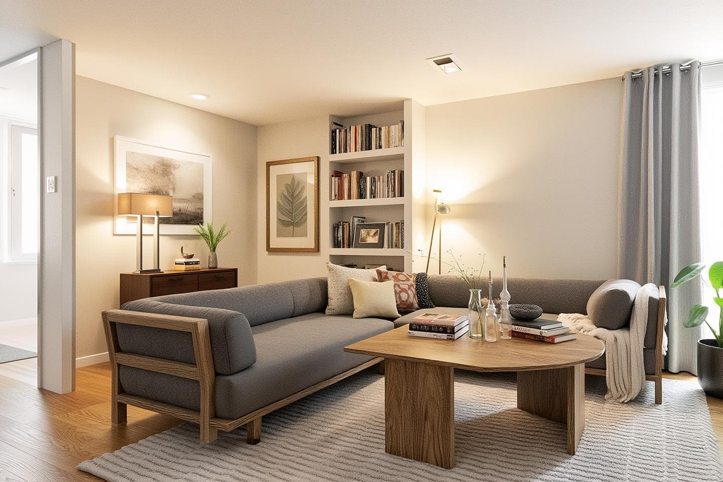 After AI room makeover