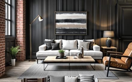 After: Industrial Loft Design Generation