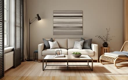 After: Scandinavian Cozy Space Generation