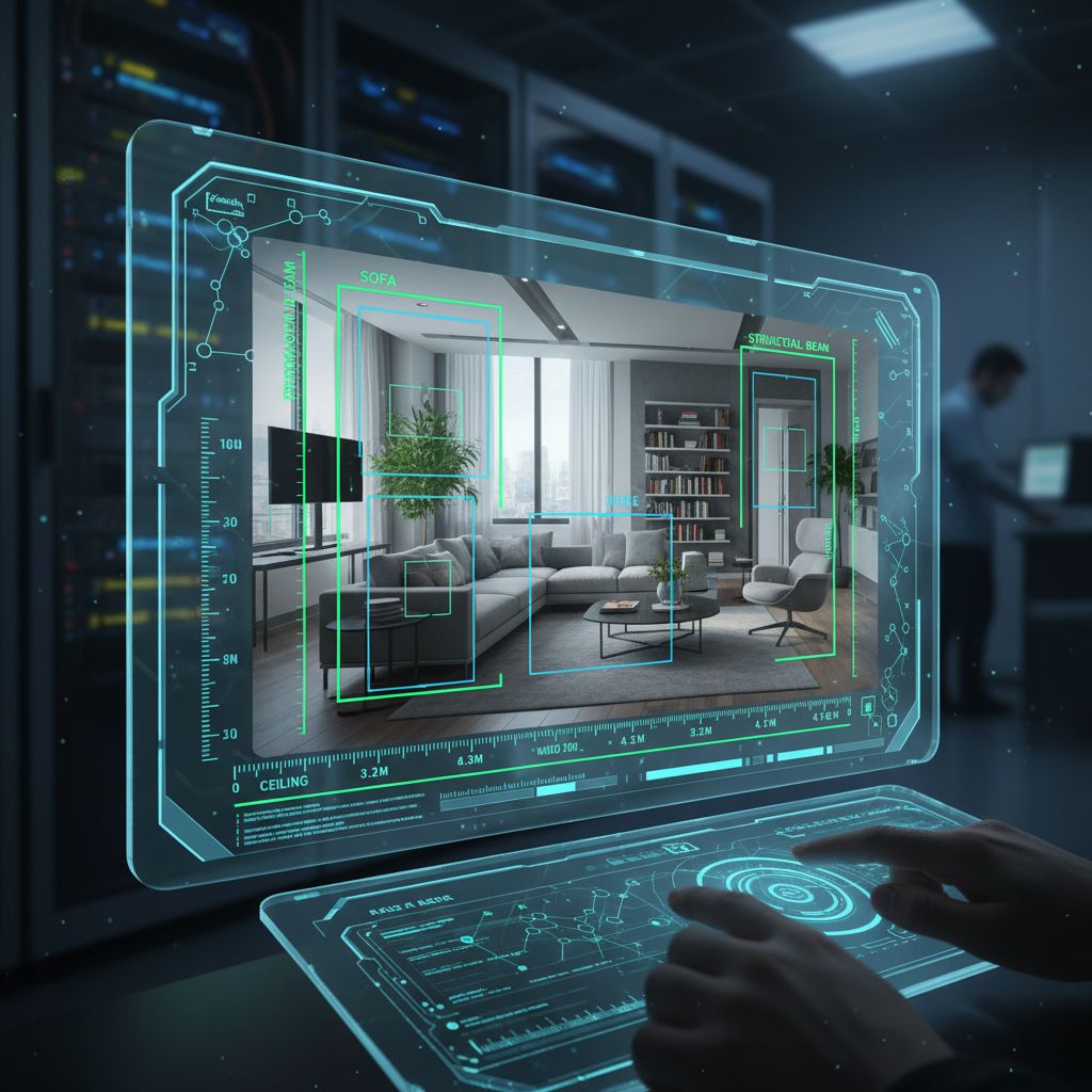 Advanced Computer Vision AI demonstration