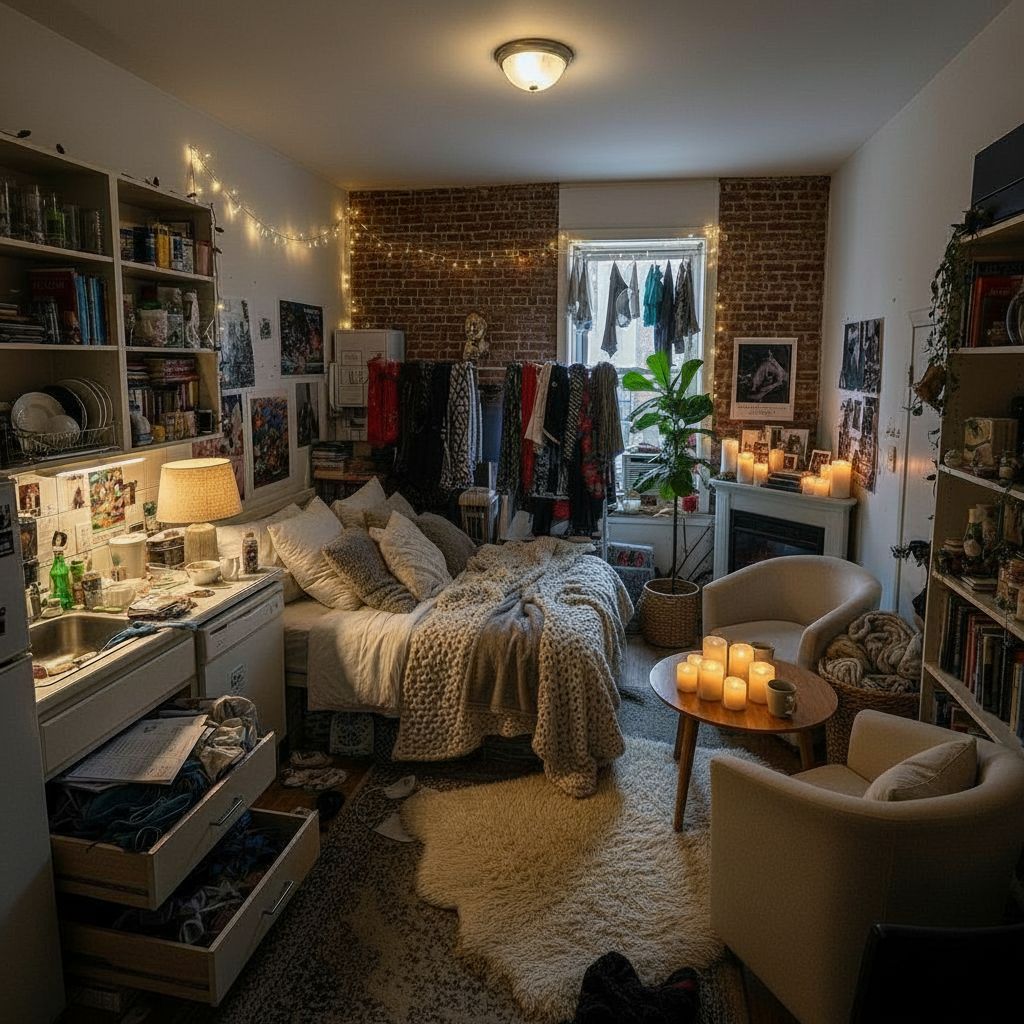 After transformation - Tiny Apartment, Big Dreams ๐๏ธ