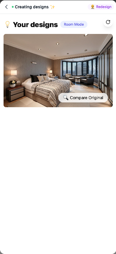 Get Your Dream Room Design ๐ demonstration