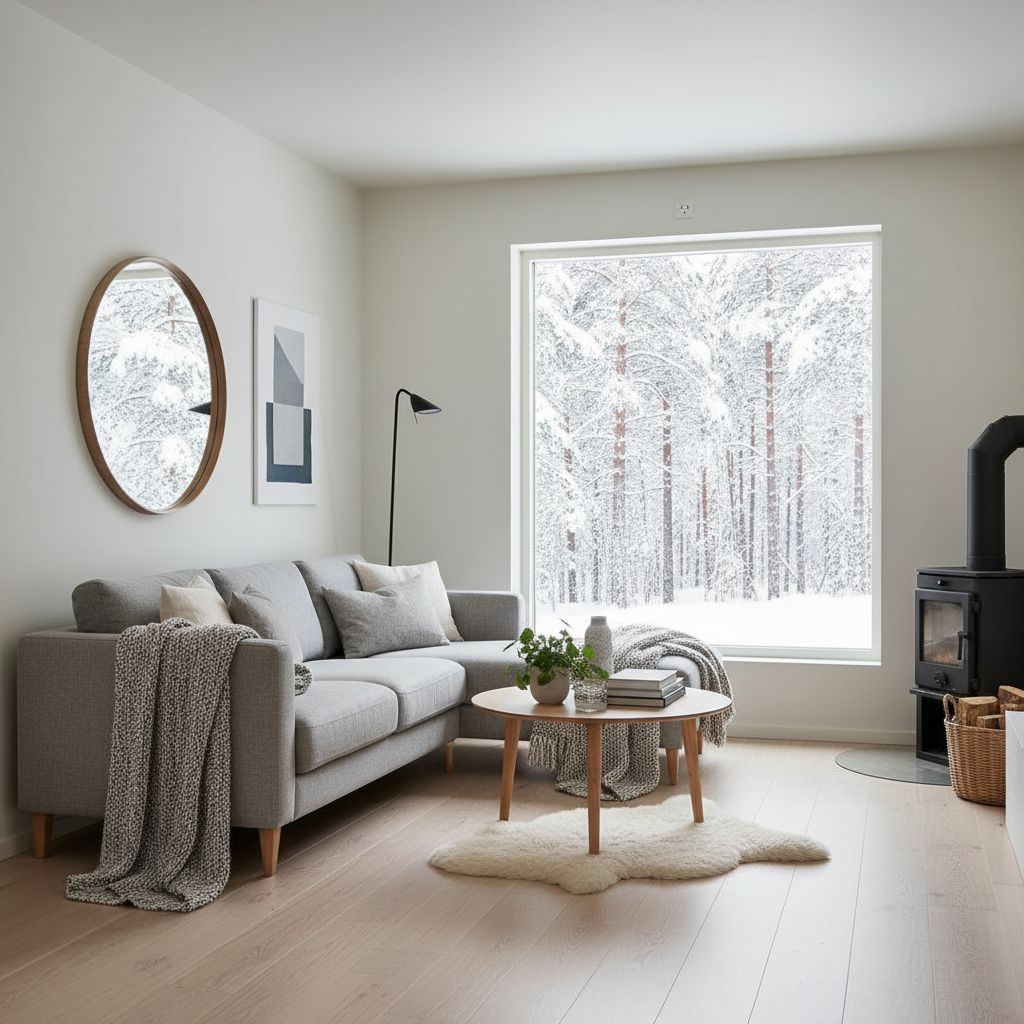 Scandinavian room design