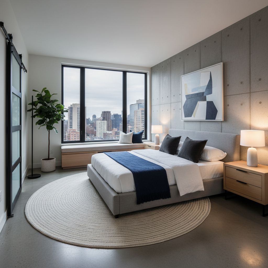 Modern bedroom design example