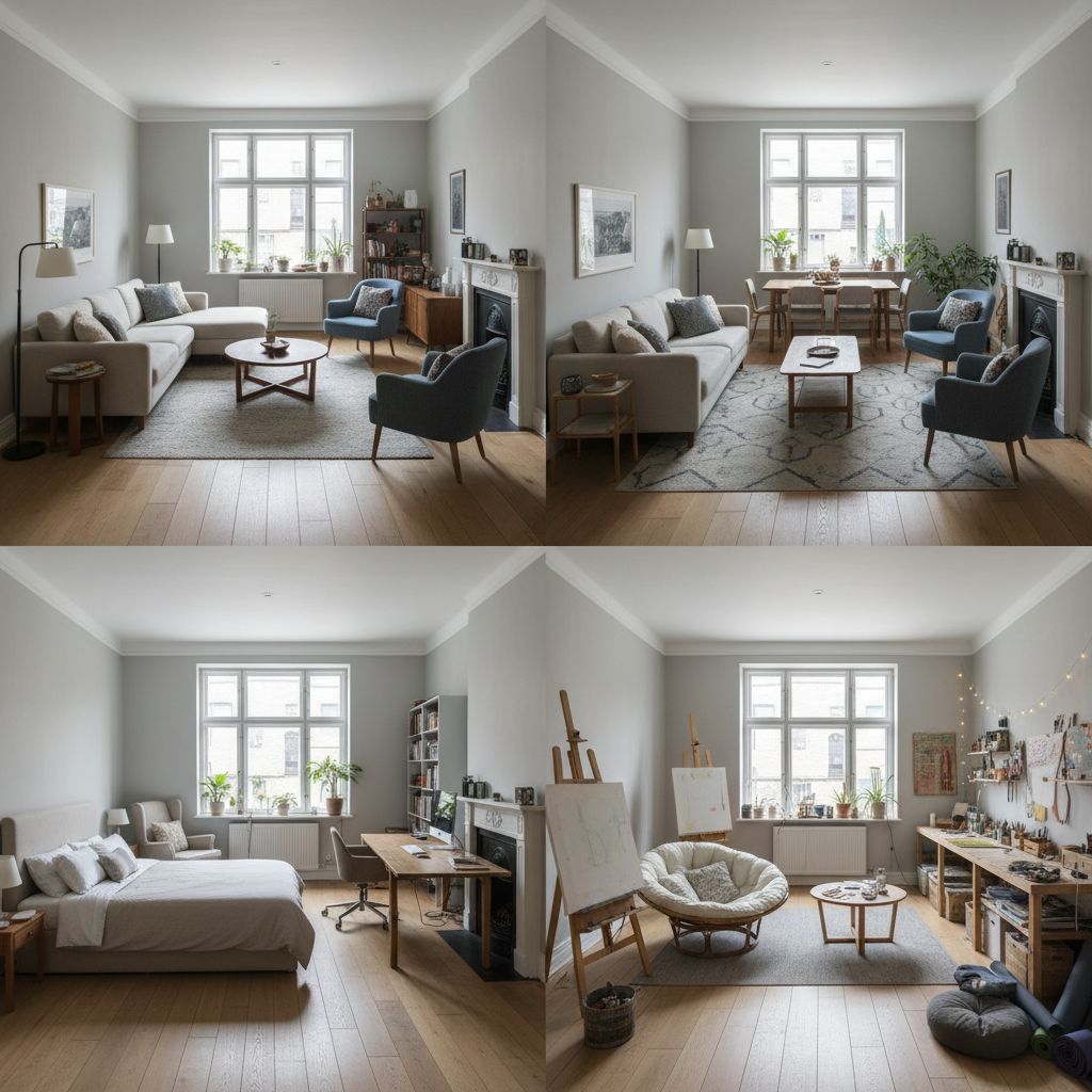 Methods for testing and optimizing room layouts