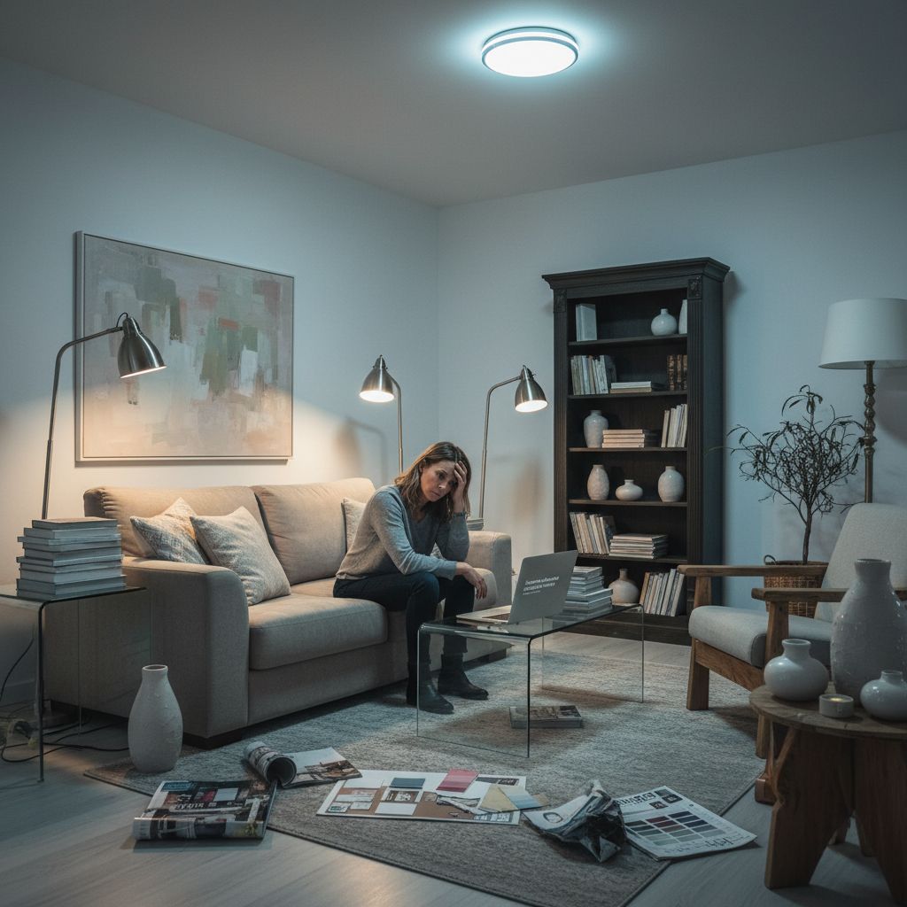 Common mistakes in simple house interior design to avoid