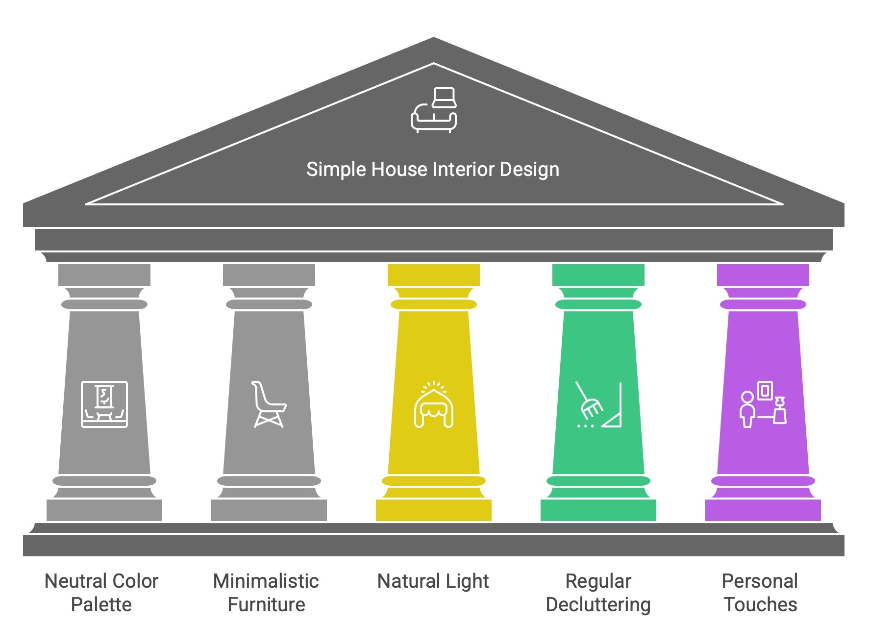 Guide to maintaining simple house interior design