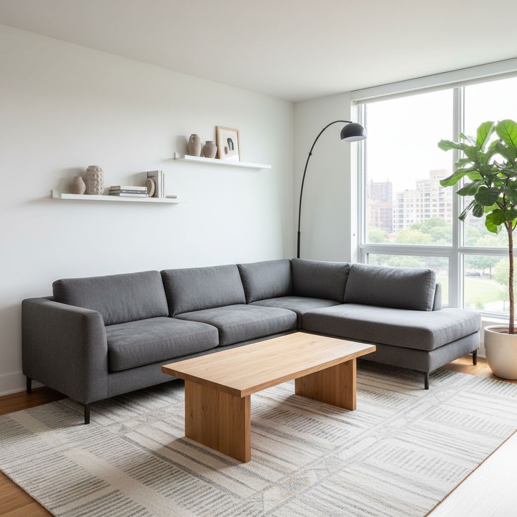 Simple living room design example