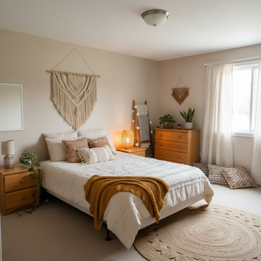 Before and after contemporary interior design transformation with Decoratly