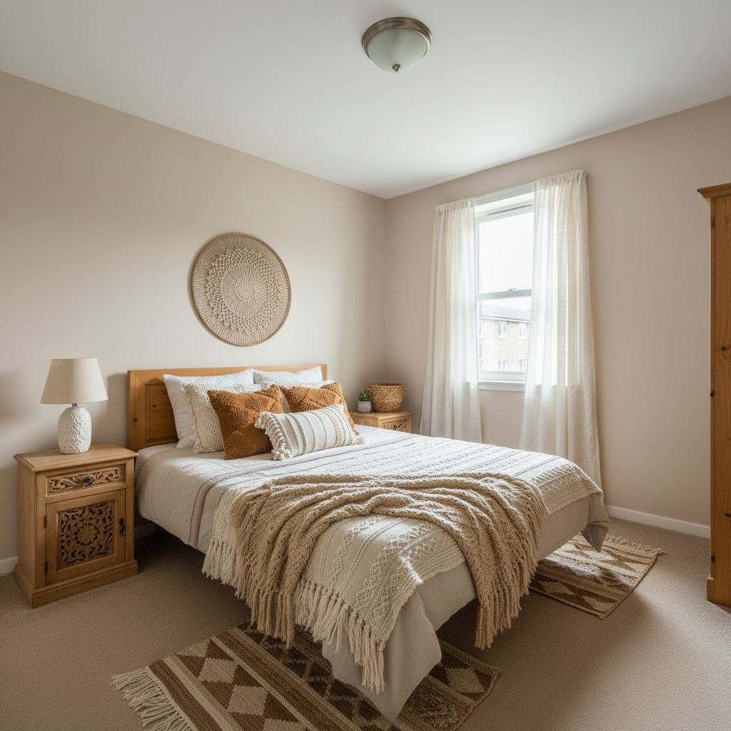 Before and after contemporary interior design transformation with Decoratly