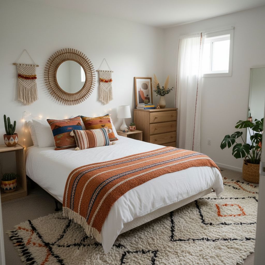 Before and after contemporary interior design transformation with Decoratly