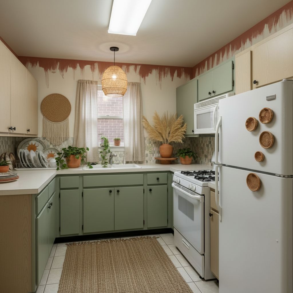 Before and after contemporary interior design transformation with Decoratly