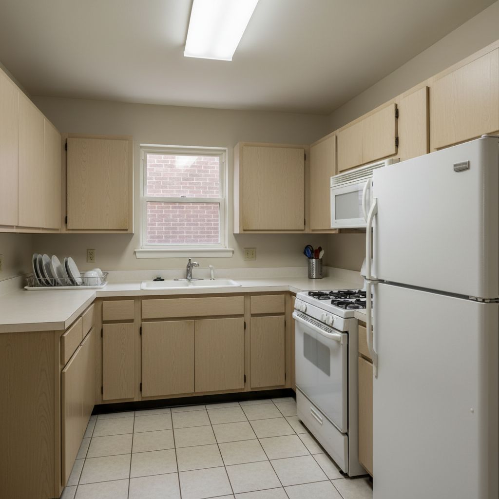 Before and after contemporary old interior design