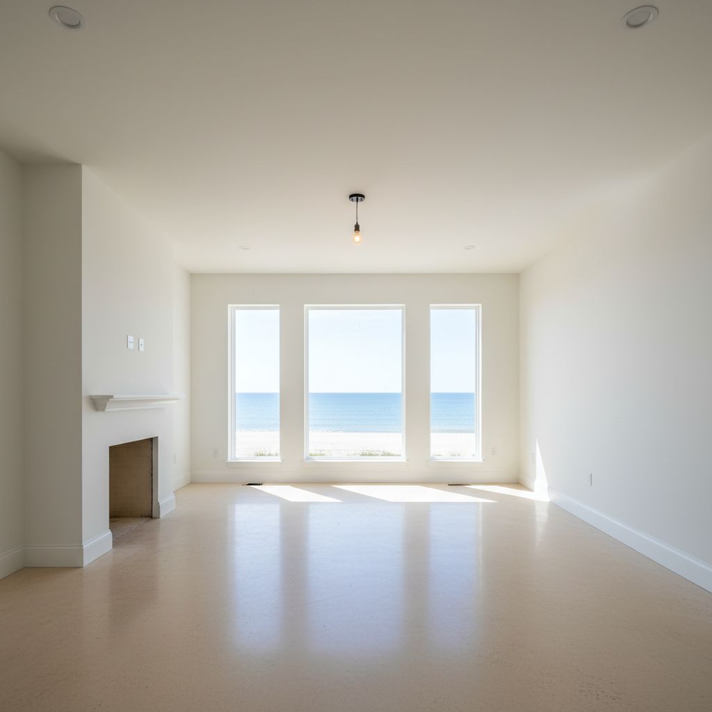 Small living room before coastal interior design