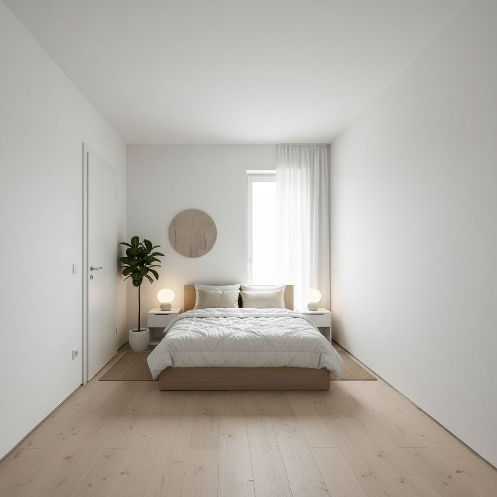 Before and after contemporary interior design transformation with Decoratly