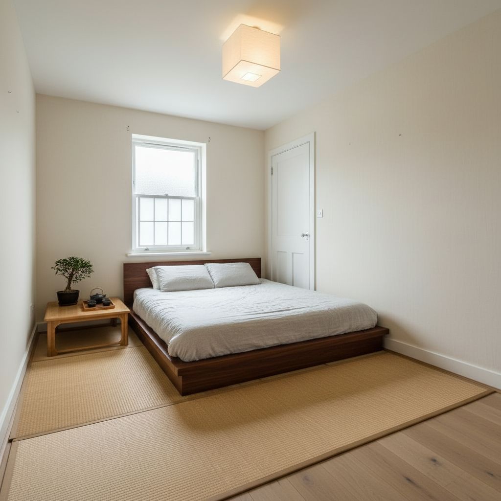 Before and after contemporary interior design transformation with Decoratly