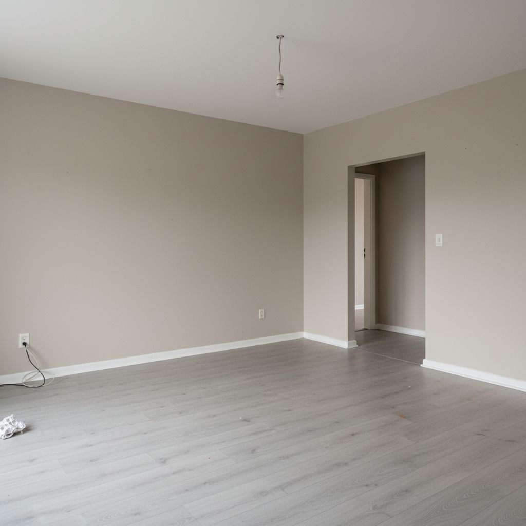 Before and after contemporary old interior design