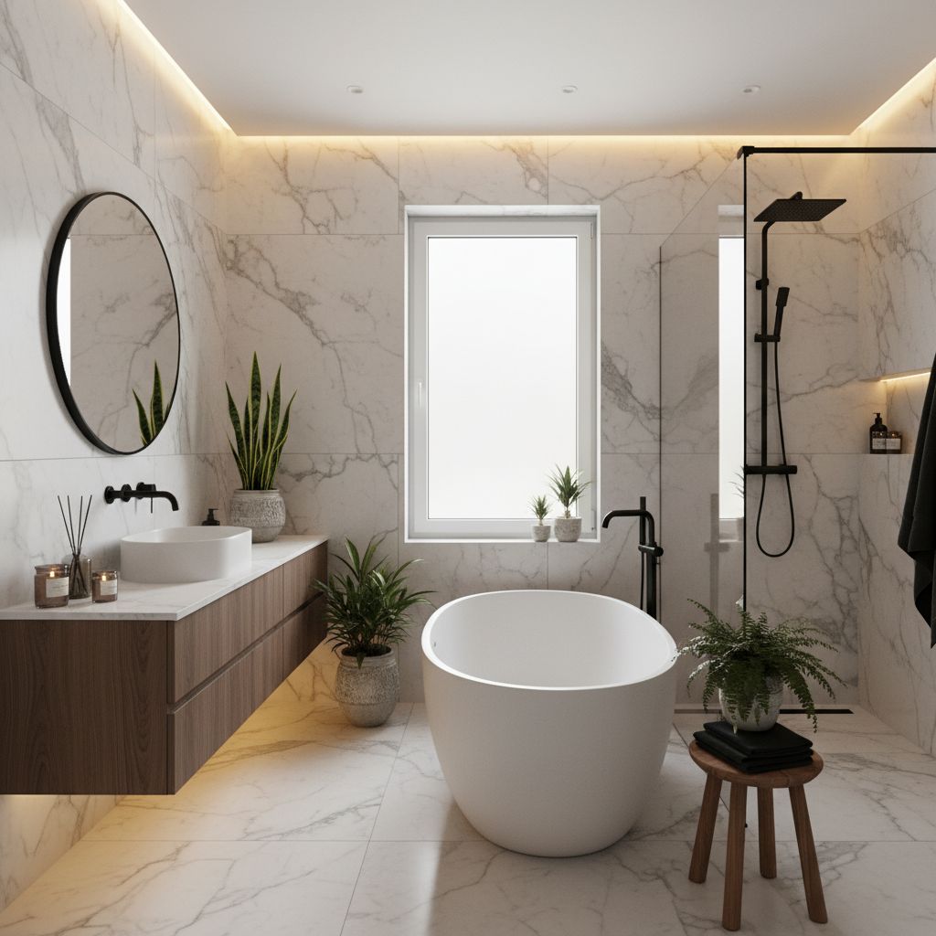 modern bathroom interior design