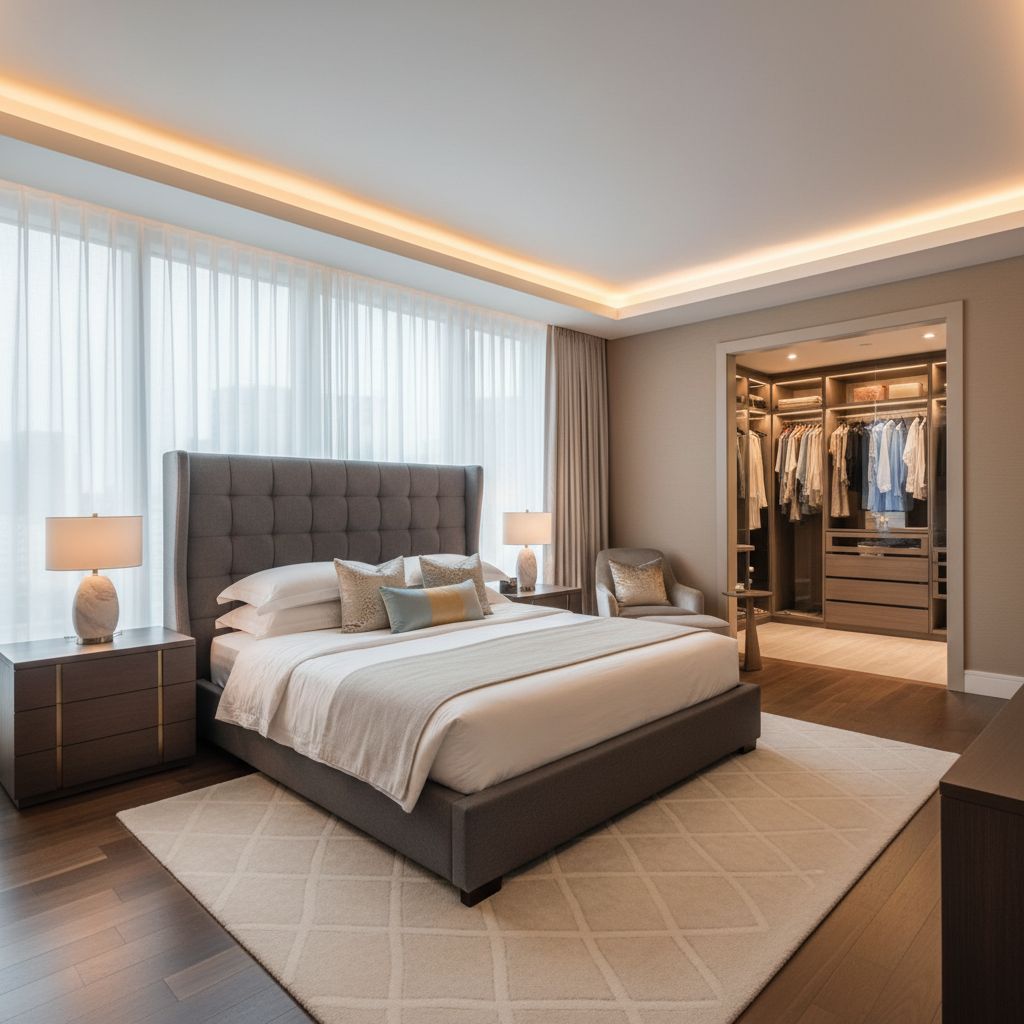modern bedroom interior design