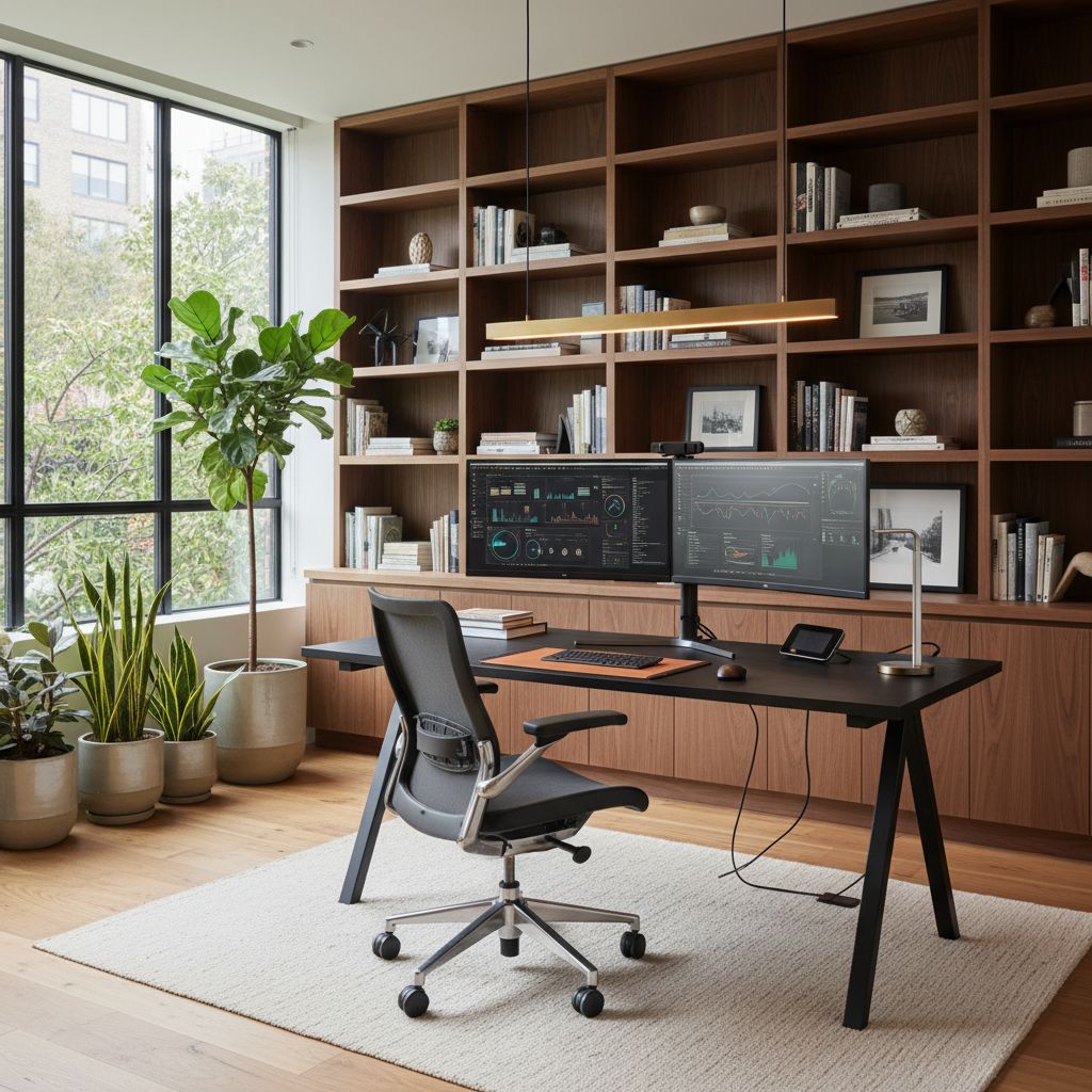 modern home office interior design
