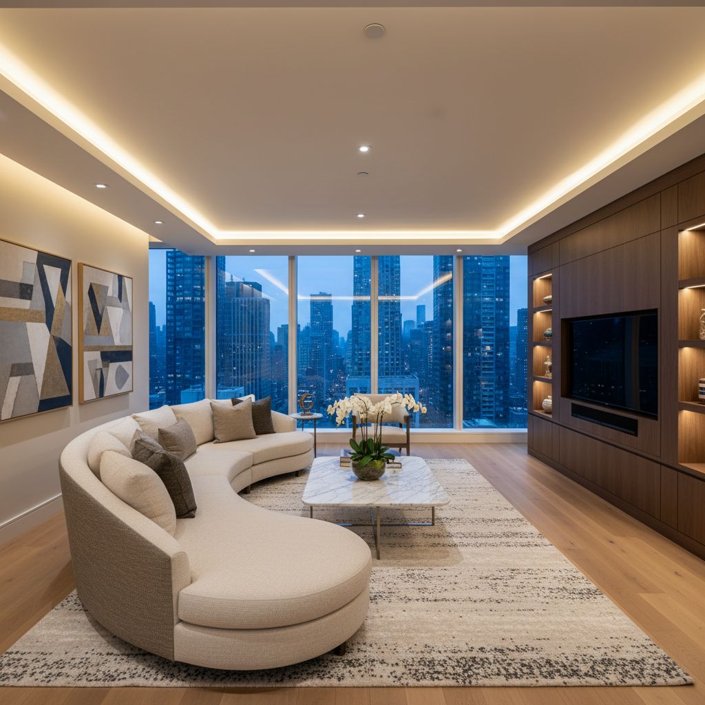 modern living room interior design